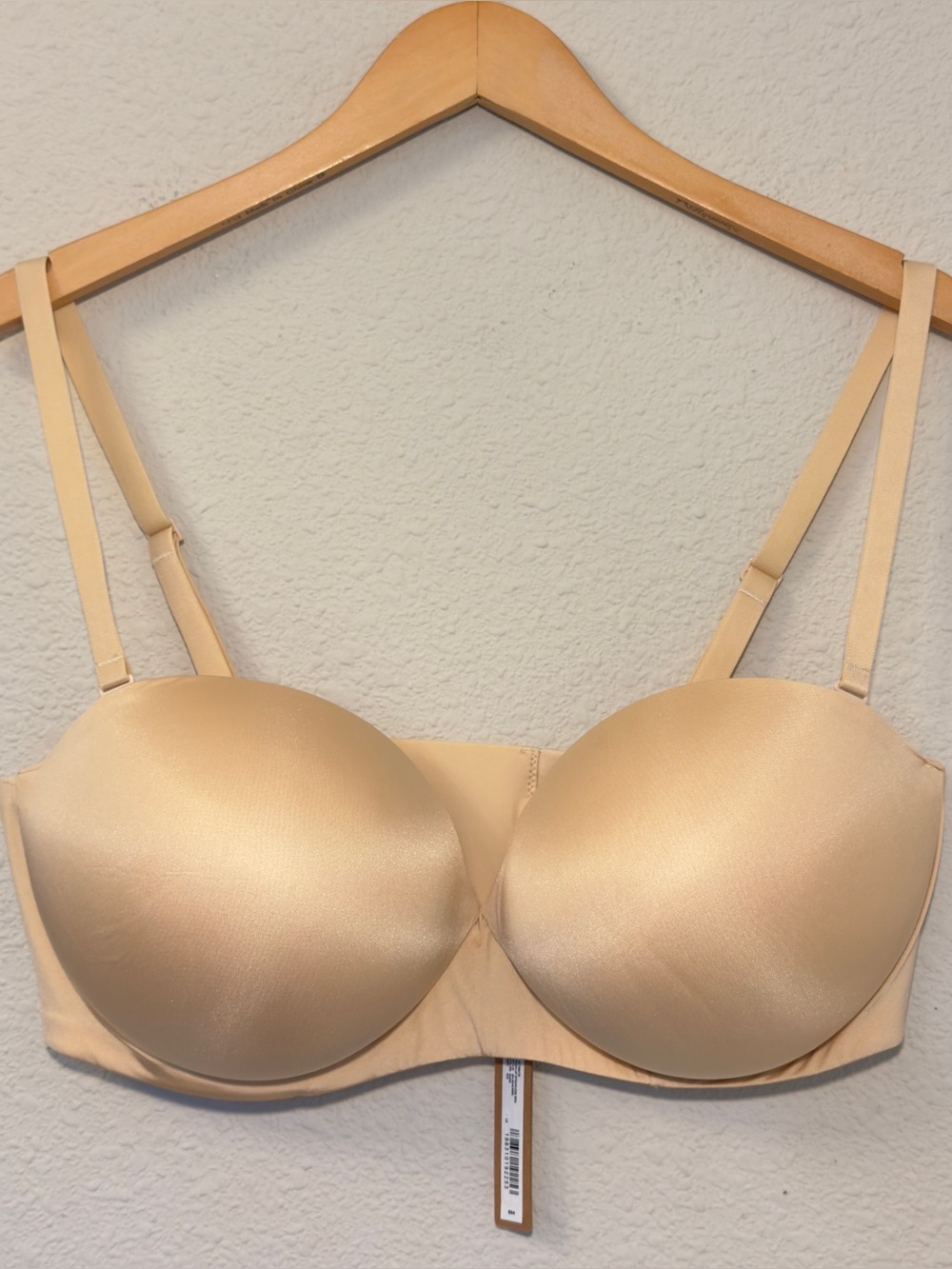 NWT Skims Ultimate Strapless Push-Up Bra Sand Size 42D